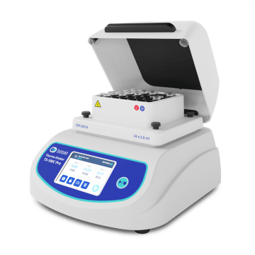 TS-100C Pro s otevřeným víkem
